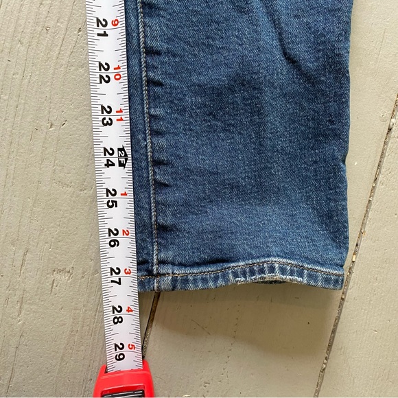 Madewell Tomboy Straight Jeans in Callan Wash Ankle Mid Rise Stretch - Picture 15 of 16